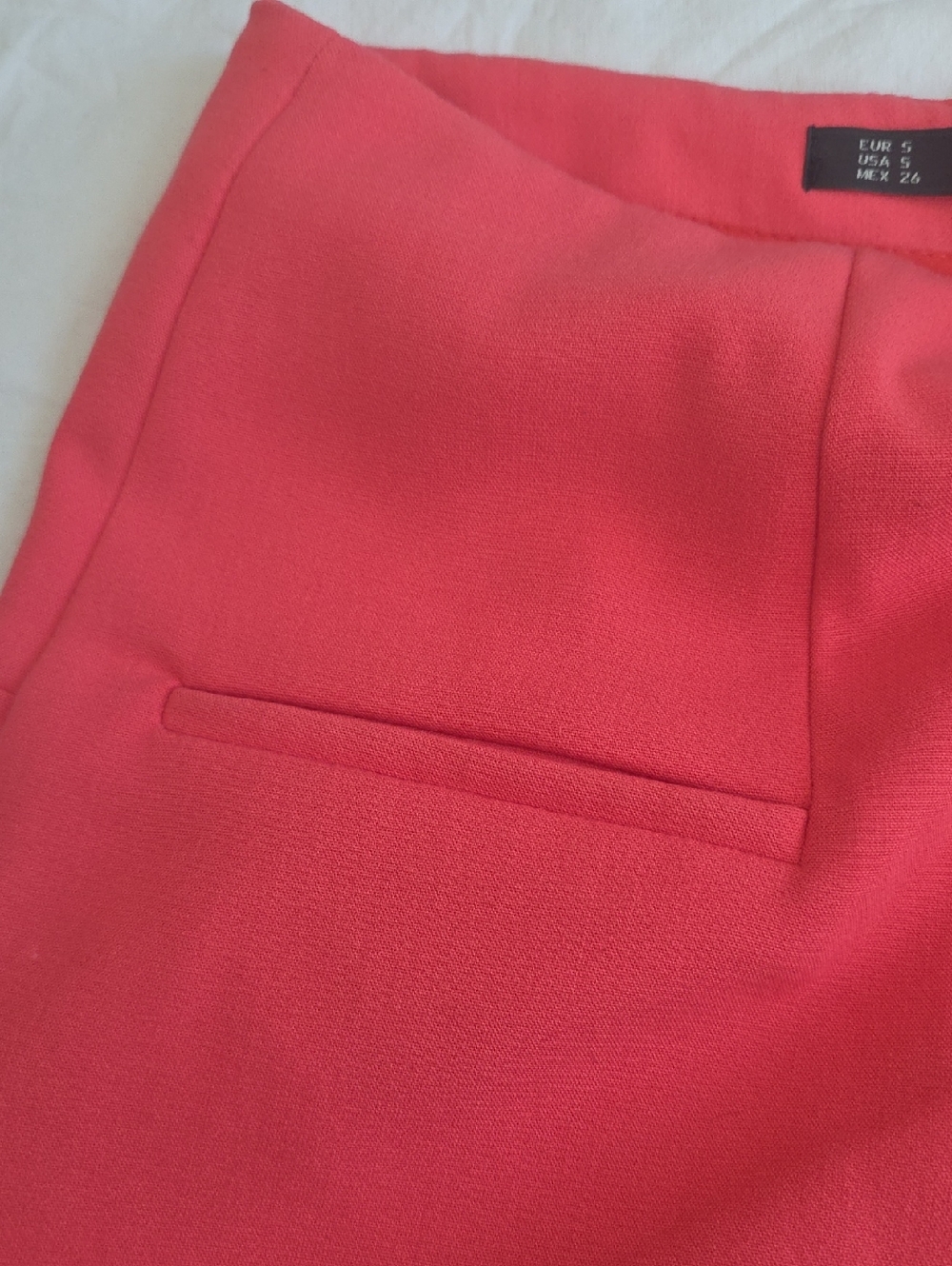 Zara Trafaluc High Waisted Short Shorts Hot Pink Small - Picture 3 of 6